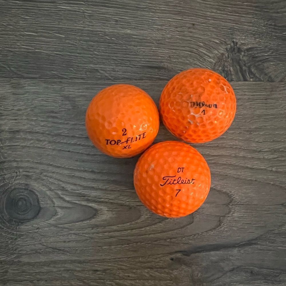 Top Elite XL 2 / Wilson 4 /Titleist 7 Golf Balls